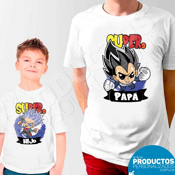 kit camisetas padre e hijo
